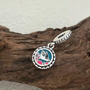 Pandora Florida Manta rays Exclusive Travel S925 Silver Dangle Charm